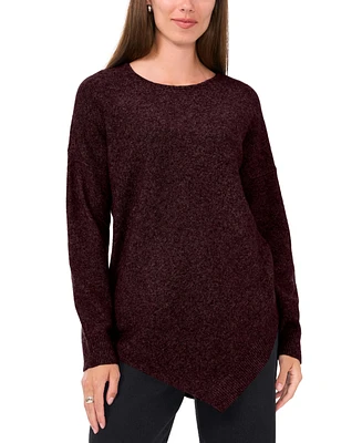 Vince Camuto Women's Crewneck Asymmetrical Sweater