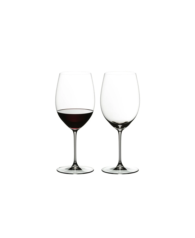 Riedel Veritas Cabernet/Merlot Wine Glass Set of 2