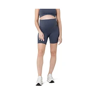 Ripe Maternity Maternity Ripe Tempo Active Bike Short Blue Steel