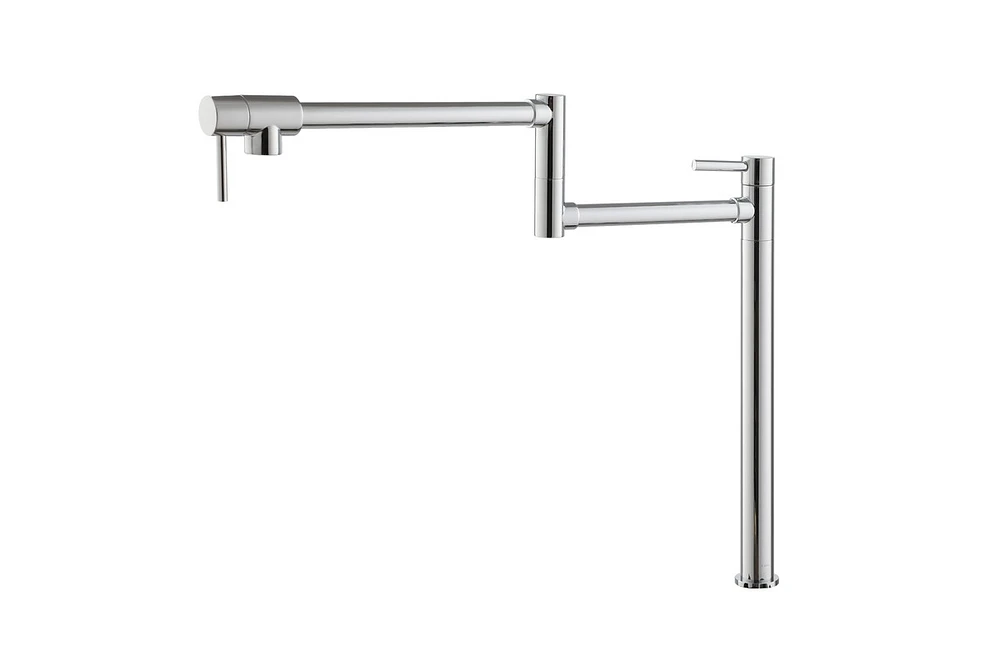 Casainc 1.8 Flow Pot Filler Kitchen Faucet with 2 Handle