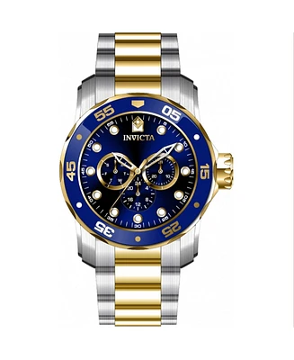 Invicta Men's 45724 Pro Diver Quartz Multifunction Blue Dial Watch