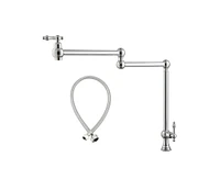 Casainc 1.8 Gpm Pot Filler Kitchen Faucet with 2 Handle