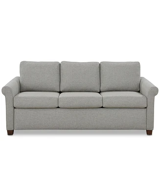 American Leather Co. Paige 81" Fabric Silver Queen Sleeper Sofa