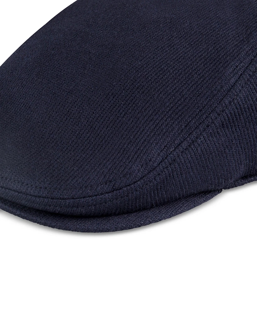 Levi's Men's Stretch Fleece-Lined Ribbed-Knit Flat Top Ivy Hat