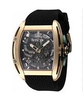 Invicta Men's 45186 S1 Rally Quartz Multifunction Grey, Black Dial Watch