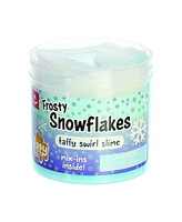 Aurora Toys Mini Frosty Snowflakes Slime Poppy Slime Co. Festive Toy Blue 3.5"