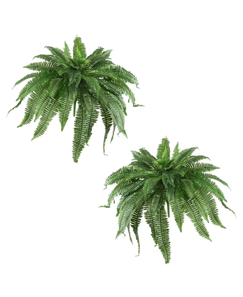 Slickblue 48" Boston Ferns – Set of 2 Lush Plants for Stylish Home Decor