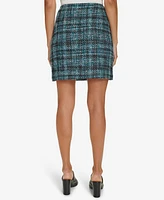 Calvin Klein Women's Tweed Pencil Skirt