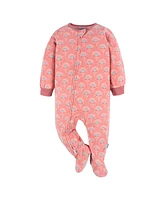 Toddler Girls' Footed Blanket Sleepers, 2-pack