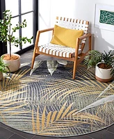 Safavieh Barbados Indoor/Outdoor BAR549Z 6'6"x6'6" Round Area Rug