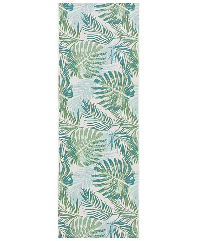 Safavieh Barbados Indoor/Outdoor BAR592X 2'8"x10'5" Runner Area Rug