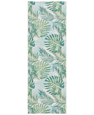 Safavieh Barbados Indoor/Outdoor BAR592X 2'8"x10'5" Runner Area Rug