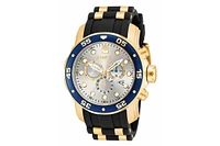 Invicta Men's 17880 Pro Diver Quartz Multifunction Silver Dial Watch