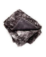 Chanasya Premium Wolf Faux Fur Throw Blanket - Soft