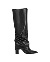 Marc Fisher Women's Faldo Block Heel Pointy Toe Dress Boots