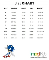 Sega Toddler Boys Sonic the Hedgehog Fleece Half Zip Hoodie to