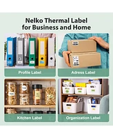 Nelko Thermal Labels for PM220 Label Maker, 1.57'' x 1.18'' (40x30mm) Thermal Sticker Label, Waterproof, Multi-Purpose Label Tape, 1 Roll of 230 Self