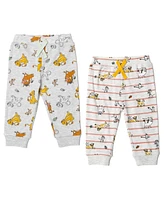 Disney Baby Boys Mickey Mouse Lion King 2 Pack Pants Newborn to