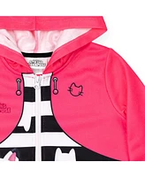 Dreamworks Gabby's Dollhouse Girls Zip Up Hoodie to