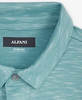 Alfani Alfatech Short Sleeve Marled Polo Shirt, Created for Macy's