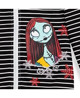 Disney Toddler Girls Nightmare Before Christmas Sally Fleece Pullover Hoodie to - Black