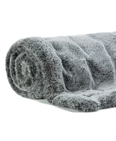 Chanasya Premium Luxurious Soft Faux Frost Tip Fur & Velvety Mink Throw Blanket - Super Cozy for Sofa Chair Couch Bed Living Room