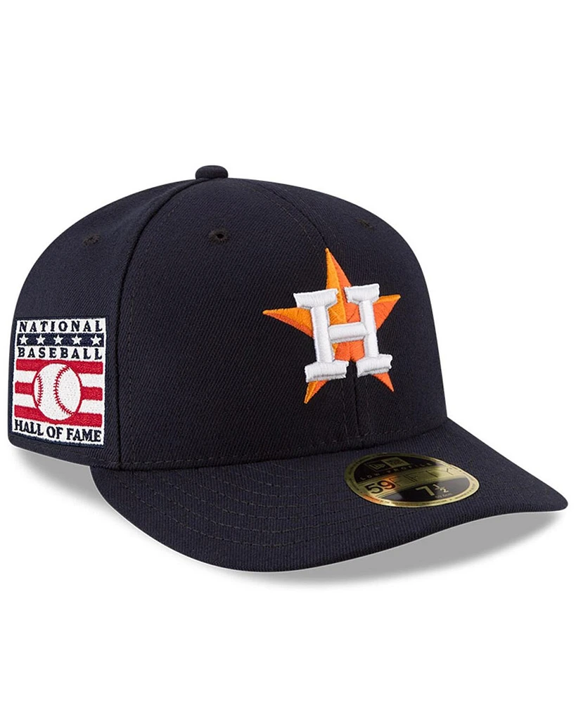 New Era Men's Navy Houston Astros National Baseball Hall of Fame Low Profile 59FIFTY Fitted Hat