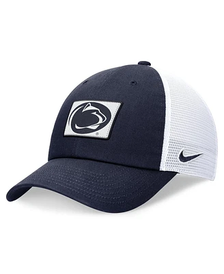 Nike Men's Navy/White Penn State Nittany Lions Primetime Club Trucker Adjustable Hat