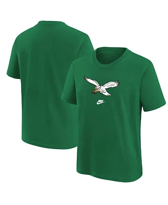 Nike Big Boys and Girls Kelly Green Philadelphia Eagles Rewind Essential T-Shirt