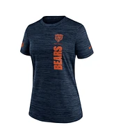 Nike Women's Navy Chicago Bears Velocity Performance T-Shirt