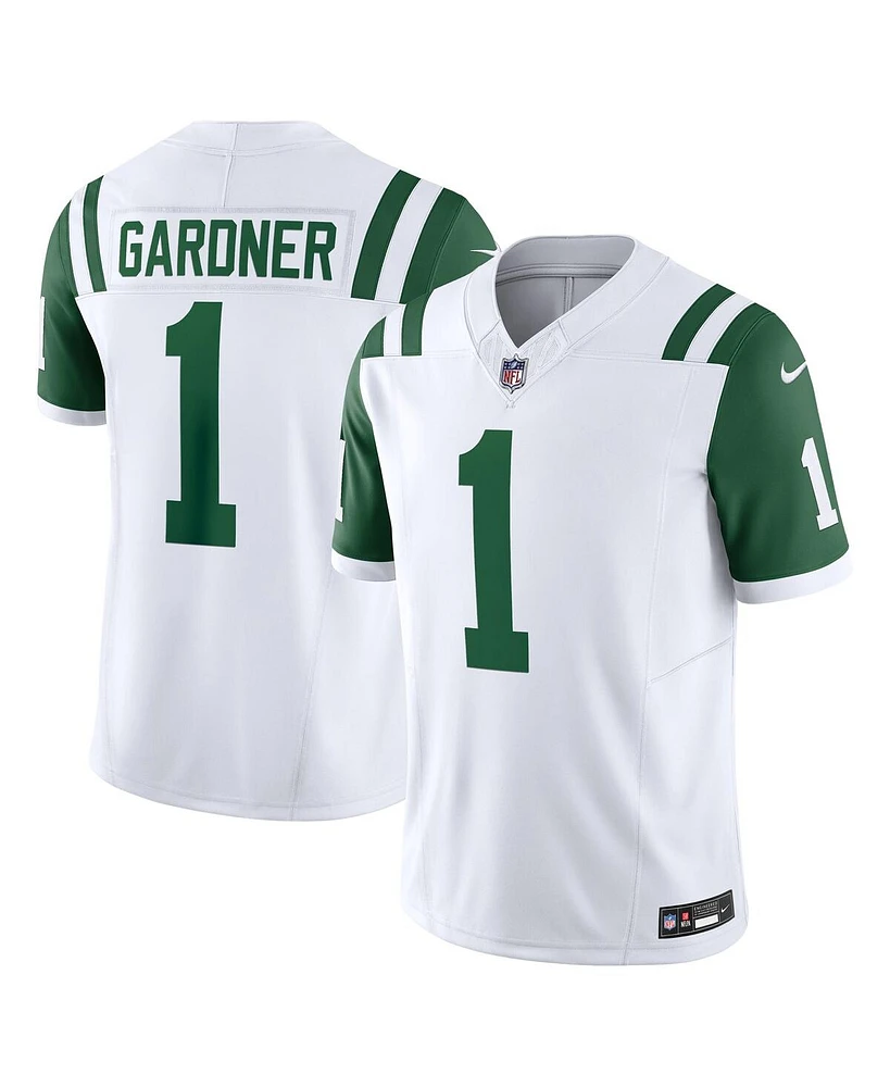 Nike Men's Ahmad Sauce Gardner White New York Jets Classic Alternate Vapor F.u.s.e. Limited Jersey