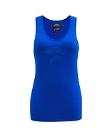 Pro Standard Women's Royal Buffalo Bills Triple Tonal Racerback Tank Top