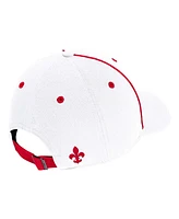 Adidas Men's White Louisville Cardinals Locker Room Athlete Pack Slouch Adjustable Hat