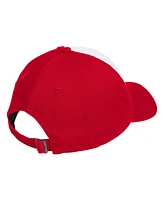 Adidas Men's White/Red Nc State Wolfpack Slouch Adjustable Hat