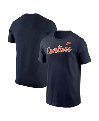 Nike Men's Navy Virginia Cavaliers Vintage Script Core T-Shirt