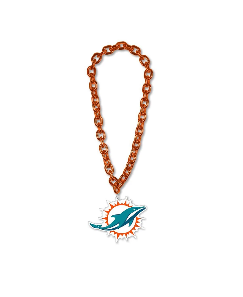 Wincraft Miami Dolphins Big Chain Logo Plastic Necklace