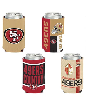 Wincraft San Francisco 49ers 4-Pack 12oz. Can Cooler Set