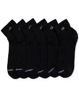 Calvin Klein Men's 6pk. Logo Quarter Socks