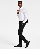 Calvin Klein Men's Skinny-Fit Wool Blend Suit Pants
