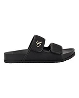 Calvin Klein Women's Linora Slip-On Flat Sandals