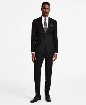 Calvin Klein Mens Skinny Fit Wool Blend Suit Separates
