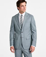 Calvin Klein Men's Slim Fit Wool Blend Suit Jacket