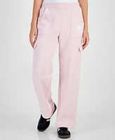 Self Esteem Juniors' Cozy Cargo Sweatpants