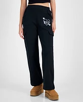 Self Esteem Juniors' Cozy Cargo Sweatpants