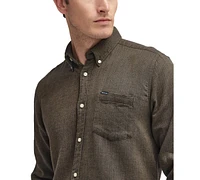 Barbour Men's Buckley Tailored-Fit Herringbone Button-Down Shirt