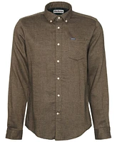 Barbour Men's Buckley Tailored Classic-Fit Herringbone Button-Down Shirt