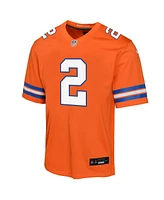 Nike Big Boys and Girls Patrick Surtain Ii Denver Broncos Mile High Collection 1977 Throwback Game Jersey