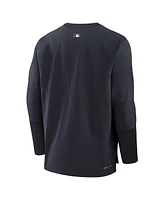 Nike Men's Navy New York Yankees Authentic Collection Player Performance Pullover Sweatshirt