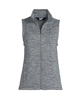 Lands' End Women's School Uniform Sweater Fleece Vest