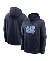 Jordan Men's Navy North Carolina Tar Heels Primetime Evergreen Club Fleece Pullover Hoodie